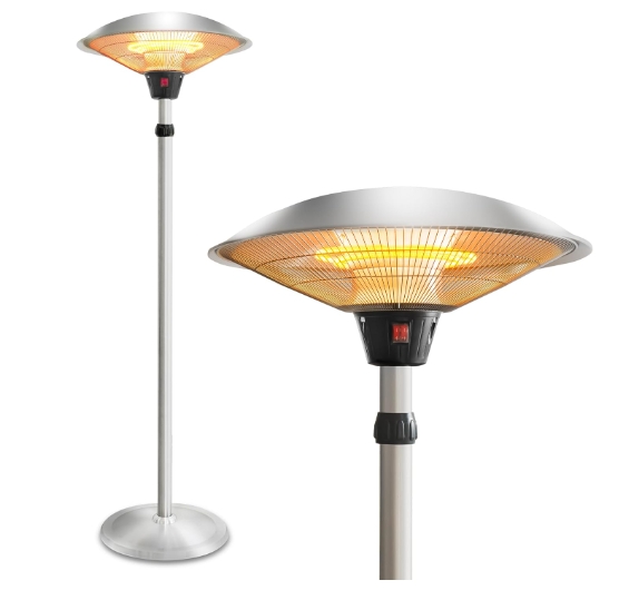 Mirror heater for bathroom