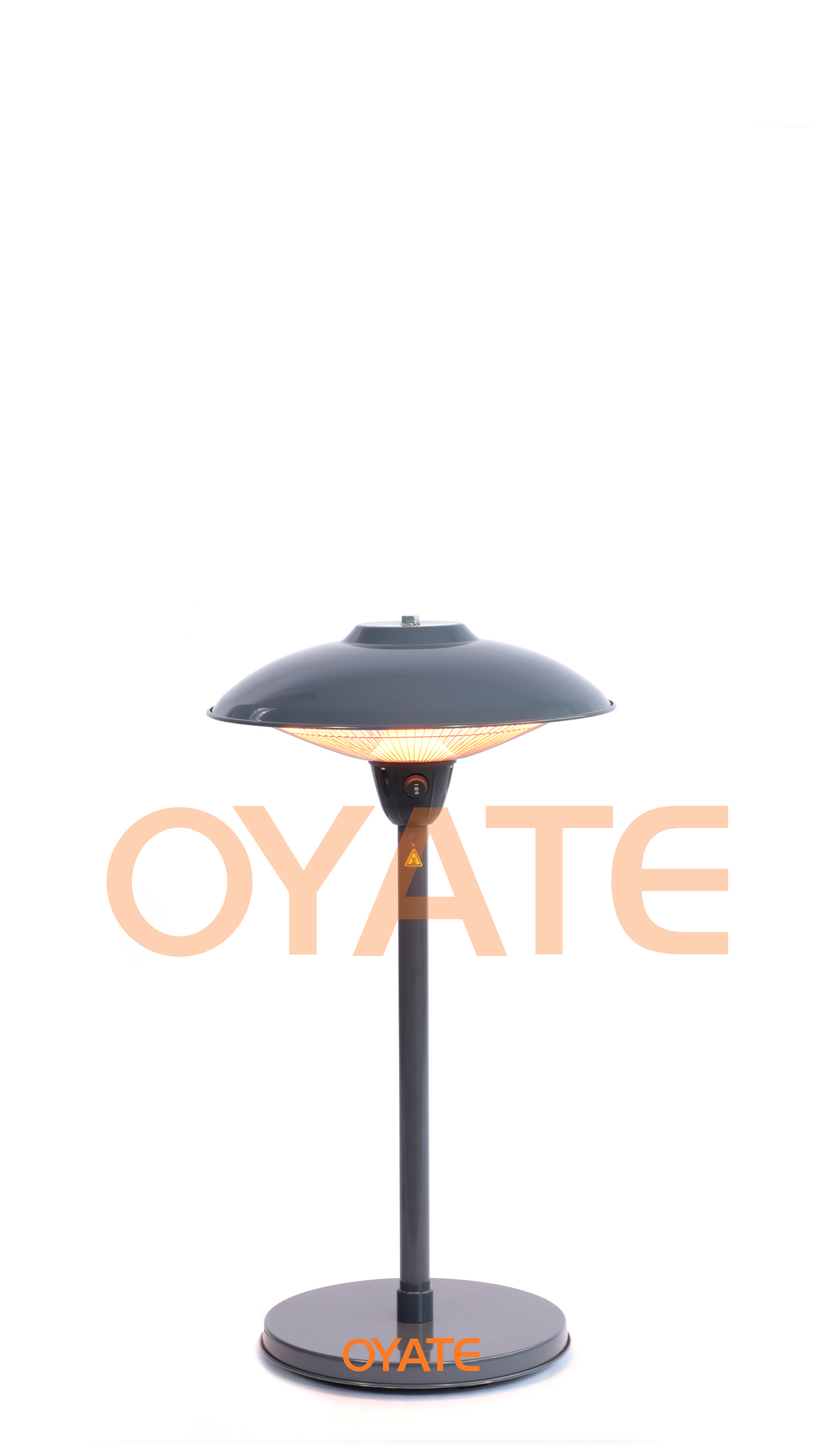 Wall mount heater for garden shed