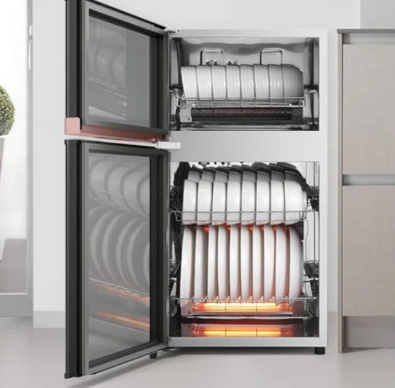 short wave infrared heater for serving counter