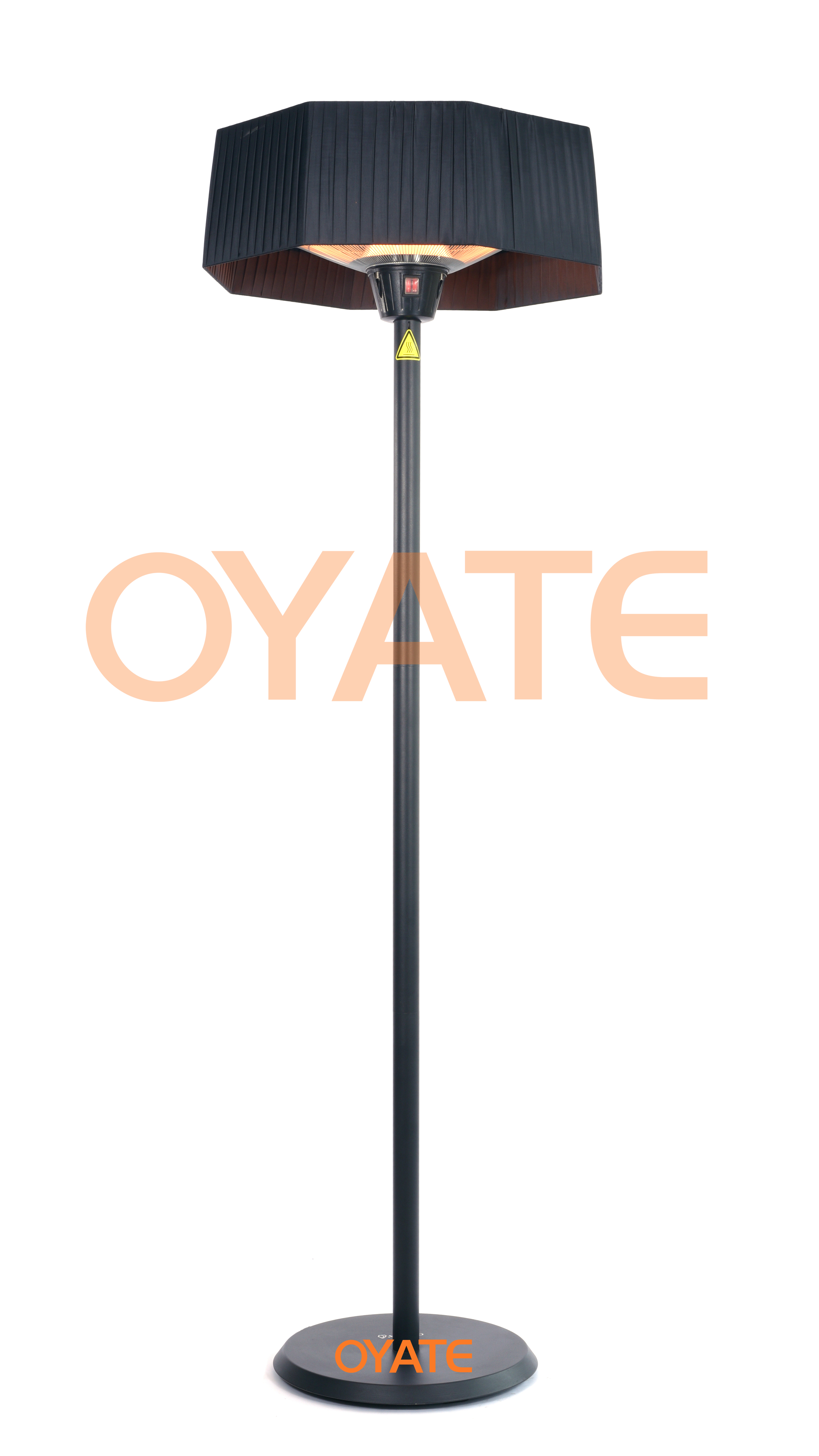 Tip over protection heater