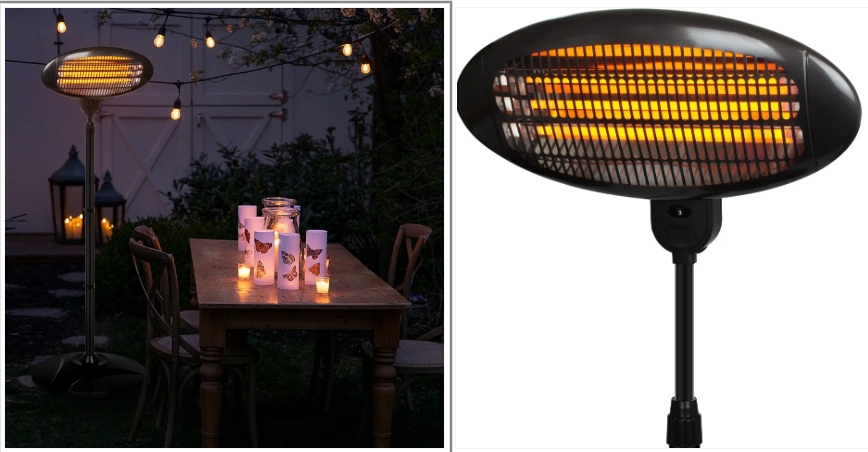 Clothes drying heater